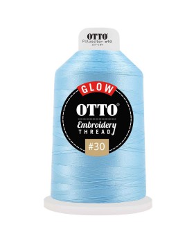 'OTTO 157 104 Otto embroidery glow in the dark thread #30 4,400 yd. king cone'