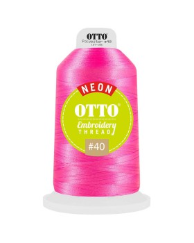 'OTTO 157 105 Otto embroidery neon thread #40 5,500 yd. king cone'