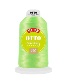 'OTTO 157 105 Otto embroidery neon thread #40 5,500 yd. king cone'