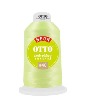 'OTTO 157 105 Otto embroidery neon thread #40 5,500 yd. king cone'