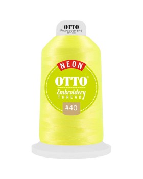 'OTTO 157 105 Otto embroidery neon thread #40 5,500 yd. king cone'