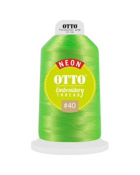 'OTTO 157 105 Otto embroidery neon thread #40 5,500 yd. king cone'