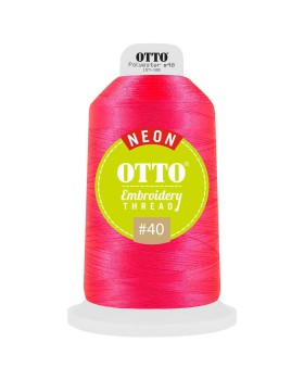 'OTTO 157 105 Otto embroidery neon thread #40 5,500 yd. king cone'