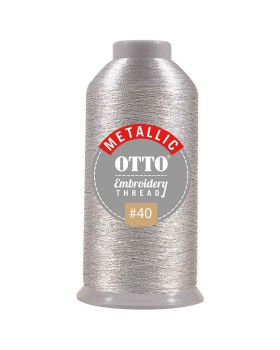 'OTTO 157 106 Otto embroidery metallic thread #40 3,300 yd. cone'