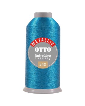 'OTTO 157 106 Otto embroidery metallic thread #40 3,300 yd. cone'