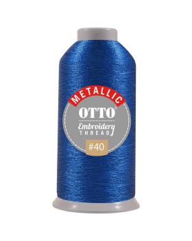 'OTTO 157 106 Otto embroidery metallic thread #40 3,300 yd. cone'