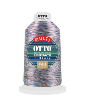 OTTO 157 107 Otto embroidery multicolor thread #40 5,500 yd. king cone