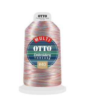 'OTTO 157 107 Otto embroidery multicolor thread #40 5,500 yd. king cone'