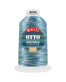 'OTTO 157 107 Otto embroidery multicolor thread #40 5,500 yd. king cone'