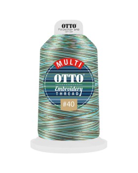 'OTTO 157 107 Otto embroidery multicolor thread #40 5,500 yd. king cone'