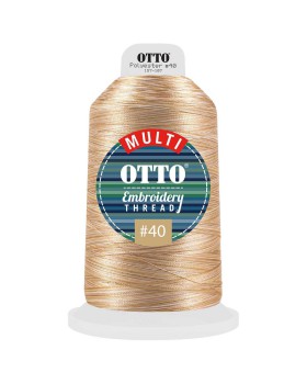 'OTTO 157 107 Otto embroidery multicolor thread #40 5,500 yd. king cone'