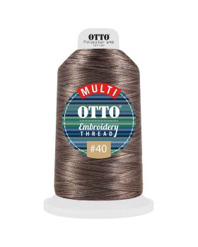 'OTTO 157 107 Otto embroidery multicolor thread #40 5,500 yd. king cone'