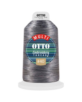 'OTTO 157 107 Otto embroidery multicolor thread #40 5,500 yd. king cone'