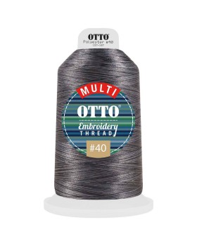 'OTTO 157 107 Otto embroidery multicolor thread #40 5,500 yd. king cone'