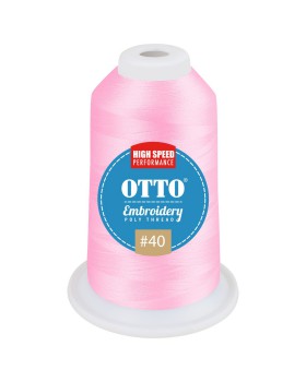 'OTTO 157 108 Otto embroidery poly thread #40 1,100 yd. cone'