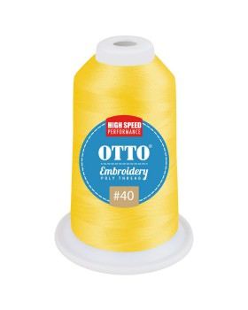 'OTTO 157 108 Otto embroidery poly thread #40 1,100 yd. cone'