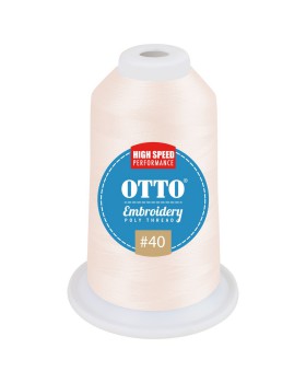 'OTTO 157 108 Otto embroidery poly thread #40 1,100 yd. cone'