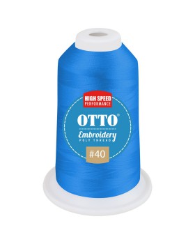 'OTTO 157 108 Otto embroidery poly thread #40 1,100 yd. cone'