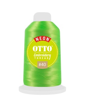 'OTTO 157 109 Otto embroidery neon thread #40 1,100 yd. cone'