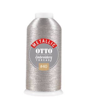 'OTTO 157 110 Otto embroidery metallic thread #40 1,100 yd. cone'