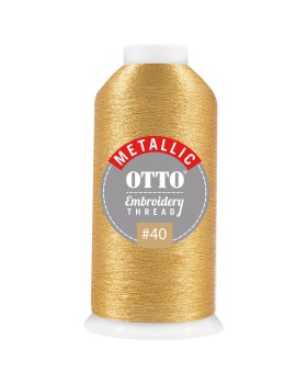 OTTO 157 110 Otto embroidery metallic thread #40 1,100 yd. cone