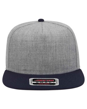 'OTTO 158 1175 Otto cap "otto snap" 5 panel mid profile snapback hat'