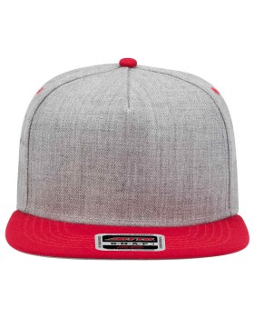 'OTTO 158 1175 Otto cap "otto snap" 5 panel mid profile snapback hat'