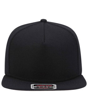 'OTTO 158 1176 Otto cap "otto snap" 5 panel mid profile snapback hat'