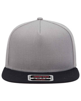 'OTTO 158 1176 Otto cap "otto snap" 5 panel mid profile snapback hat'
