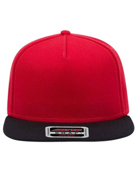 'OTTO 158 1176 Otto cap "otto snap" 5 panel mid profile snapback hat'