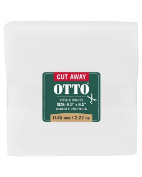 OTTO 160 103 Otto embroidery stabilizer backing cut away sheets