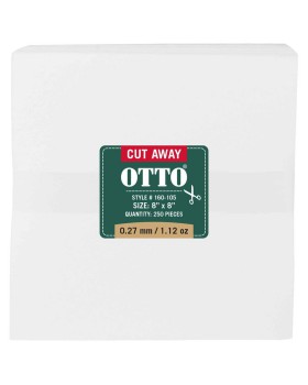'OTTO 160 105 Otto embroidery stabilizer backing cut away sheets'
