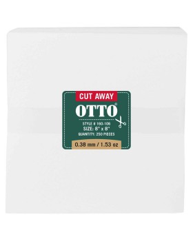 'OTTO 160 106 Otto embroidery stabilizer backing cut away sheets'