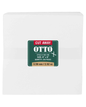 OTTO 160 108 Otto embroidery stabilizer backing cut away sheets