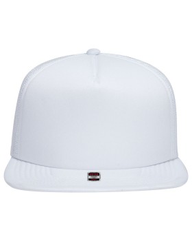 OTTO 164 1190 Otto cap "otto snap" 5 panel mid profile mesh back trucker ...