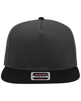 'OTTO 167 1198 Otto cap "otto snap" 5 panel mid profile snapback hat'