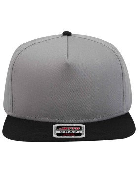 'OTTO 167 1198 Otto cap "otto snap" 5 panel mid profile snapback hat'