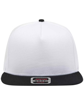 'OTTO 167 1198 Otto cap "otto snap" 5 panel mid profile snapback hat'