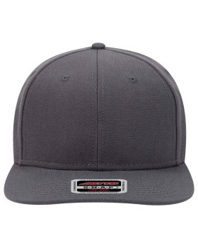 OTTO 168 1260 Otto cap "otto snap" 6 panel mid profile snapback hat