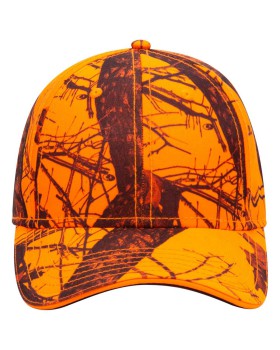 OTTO 171 1294 mossy oak camouflage 6 panel low profile baseball cap