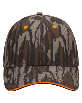 'OTTO 171 1294 mossy oak camouflage 6 panel low profile baseball cap'