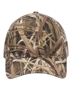 'OTTO 171 1296 mossy oak camouflage cotton 6 panel low profile baseball cap'