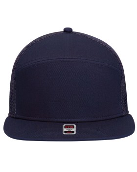 'OTTO 172-1298 - 7 Panel Mesh Back Trucker Snapback Hat'