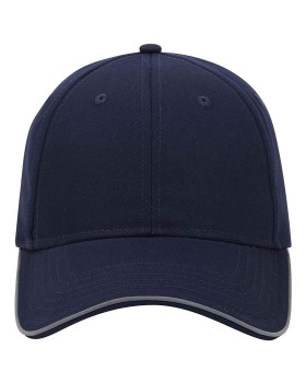 'OTTO 19 1261 Otto cap reflective 6 panel low profile baseball cap'