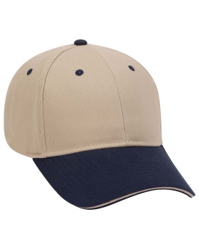 OTTO 23 034 Otto cap 6 panel low profile baseball cap