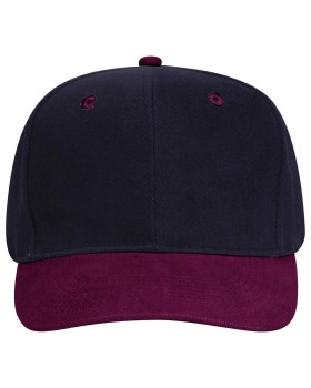 'OTTO 27 008 Otto cap 6 panel mid profile baseball cap'