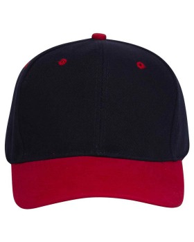 'OTTO 27 008 Otto cap 6 panel mid profile baseball cap'