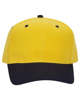 'OTTO 27 303 Otto cap 6 panel mid profile baseball cap'