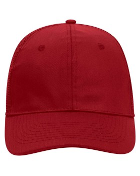 'OTTO 30 1103 Otto cap 6 panel mid profile mesh back trucker hat'