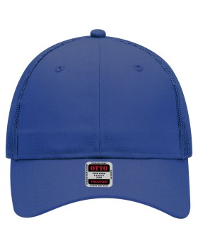 'OTTO 30 287 Otto cap 6 panel mid profile mesh back trucker hat'